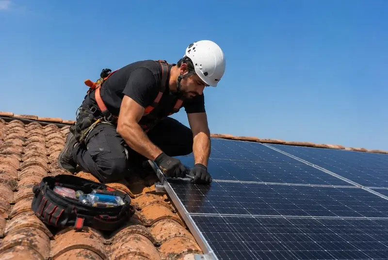 Maintenance et monitoring de panneaux solaires à Vezin-le-Coquet